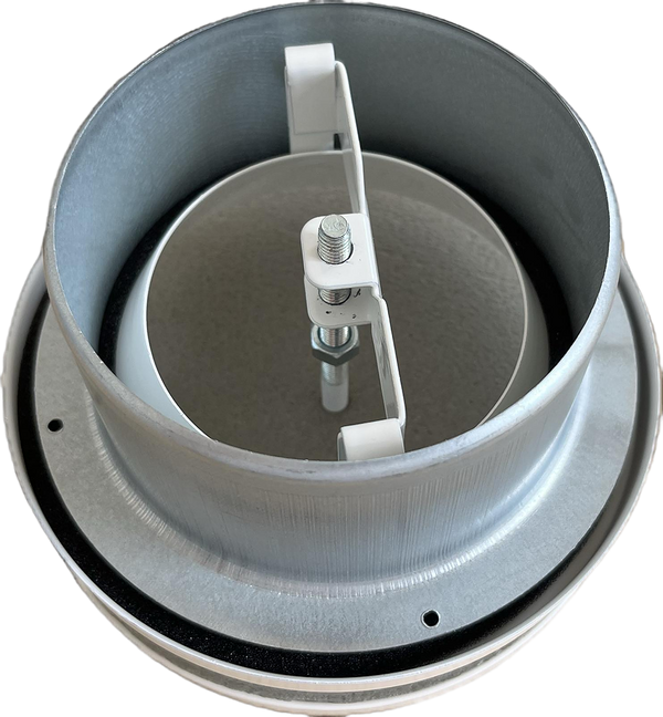 Anemostat nawiewno-wywiewny SVF 100 skandynawski, okrągły, regulowany