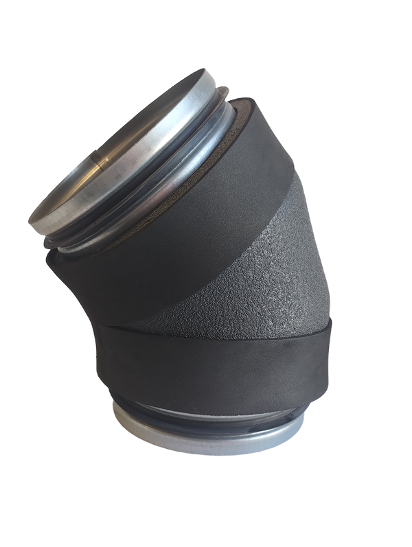Reduct - Kolano izolowane Ø250mm kąt 45st