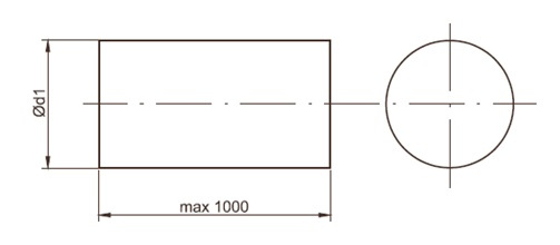 Rura typu B Ø710mm dł:1000mm