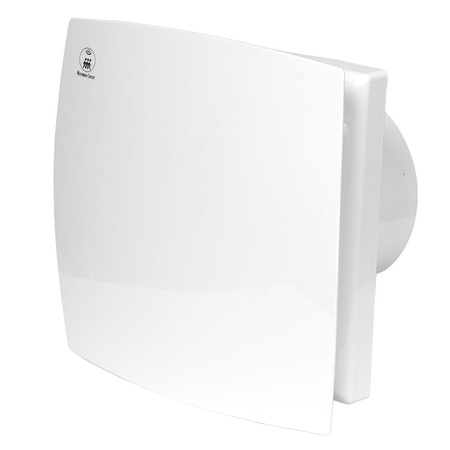 Wentylator łazienkowy Berger Ventilatoren WB-125R, fi 125 z przednim panelem, wersja z czujnikiem ruchu