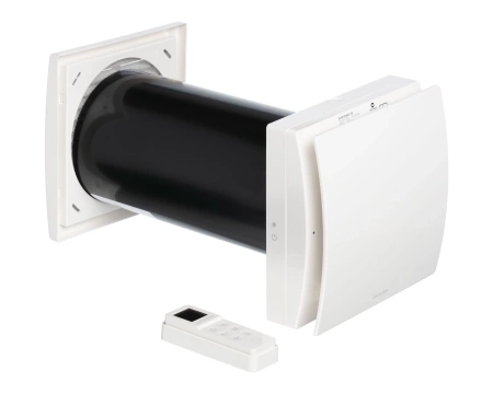 Rekuperator ścienny Quantum NEXT 100 Aerauliqa z czujnikiem wilgotności + pilot