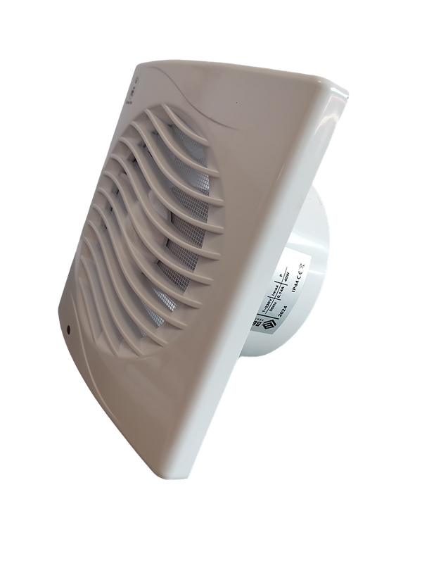 Wentylator łazienkowy, Berger Ventilatoren, cichy fi 125 z czujnikiem ruchu.