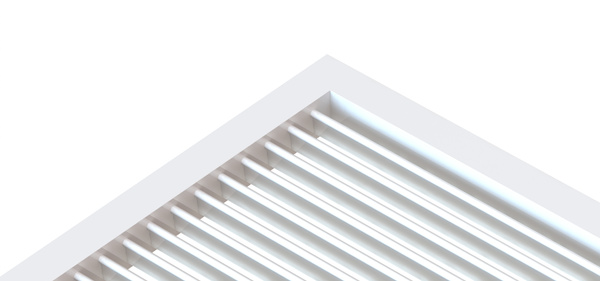 Kratka wentylacyjna 1025x825mm z pojedynczym rzędem kierownic usytuowanych pionowo