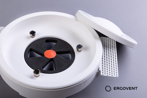 Bezramkowy Anemostat gipsowy nawiewno-wywiewny FI 125