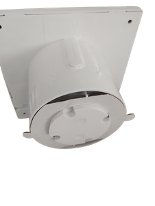 Wentylator łazienkowy Berger Ventilatoren, cichy fi 125 z czujnikiem wilgoci (higrostat) i klapą zwrotną.