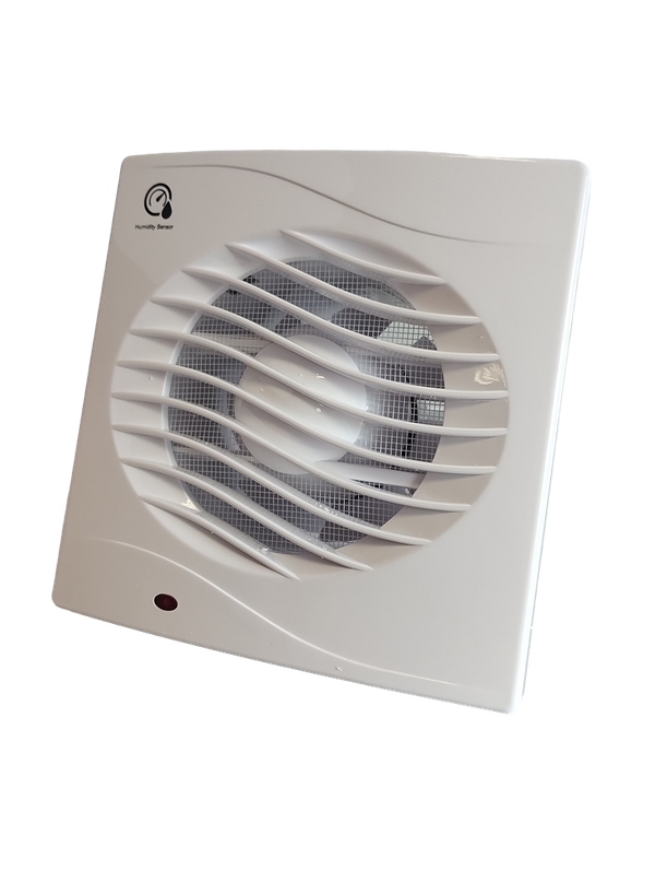 Wentylator łazienkowy Berger Ventilatoren cichy fi 100 higrostat, czujnik wilgoci, Timer