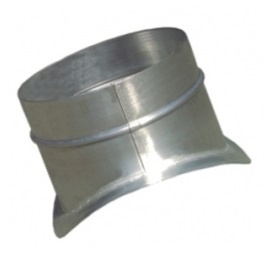 Sztucer, króciec siodłowy Ø450/250mm