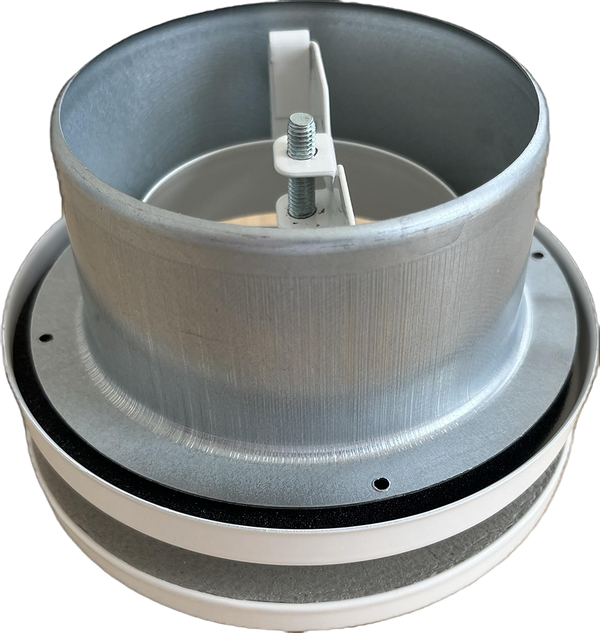 Anemostat nawiewno-wywiewny SVF 100 skandynawski, okrągły, regulowany