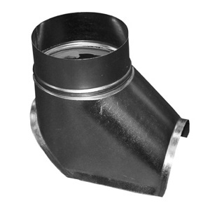 Sztucer, króciec na rurę Ø125/125mm