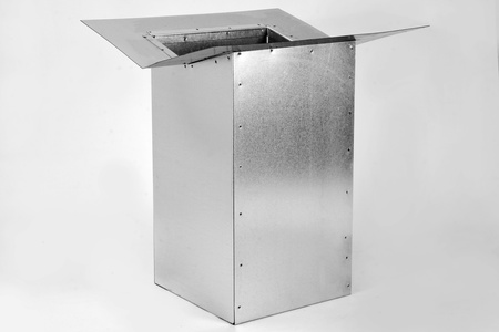 Cokół pod okrągłą podstawę dachową obustronnie skośny Ø160mm