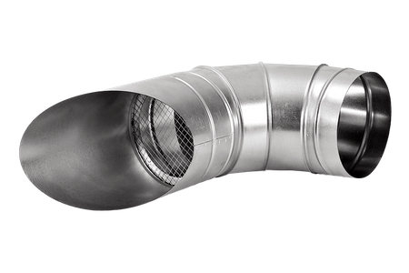 Wyrzutnia dachowa okrągła kolanowa Ø630mm