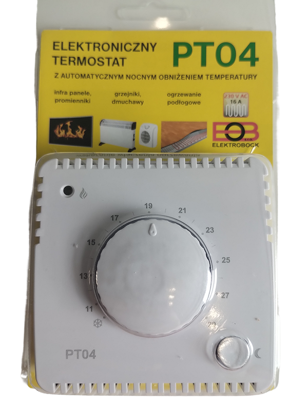Regulator temperatury, termostat PT04