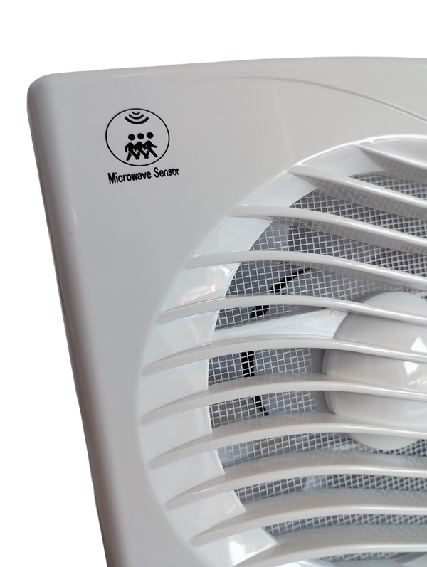 Wentylator łazienkowy, Berger Ventilatoren, cichy fi 125 z czujnikiem ruchu.