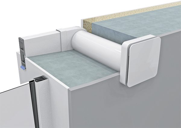 Rekuperator ścienny VENTO INHOME sterowanie WI-FI z odzyskiem ciepła Biały