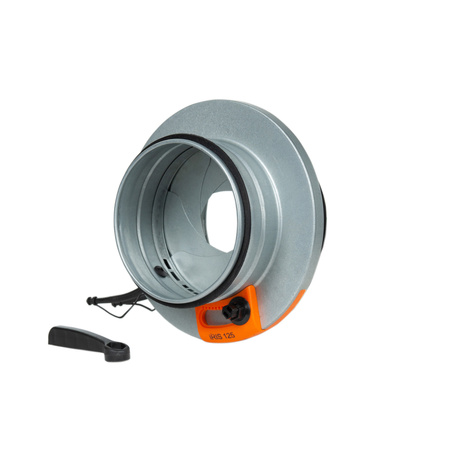 Przepustnica soczewkowa Ø125mm IRYS