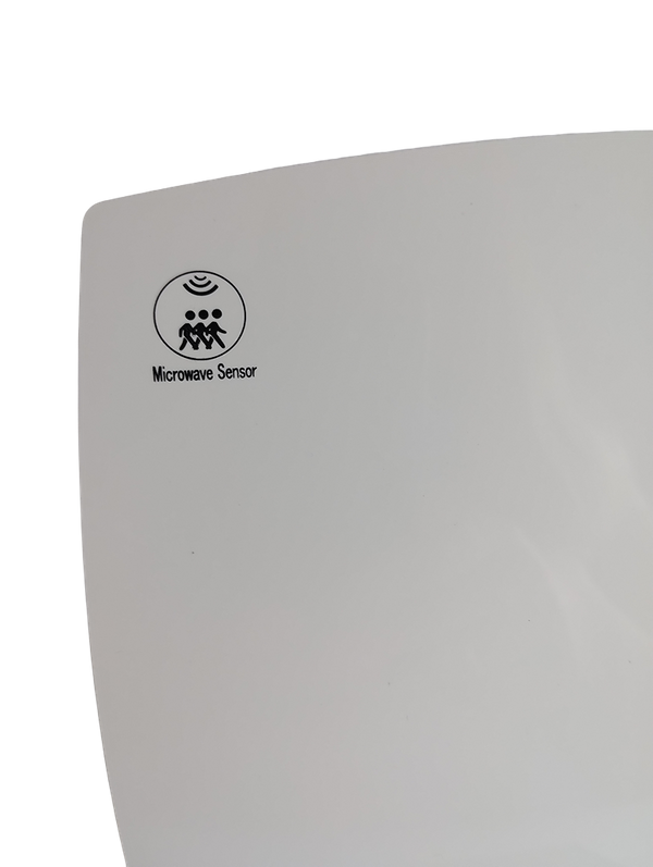 Wentylator łazienkowy, Berger Ventilatoren cichy fi 125 z czujnikiem ruchu i klapą zwrotną.