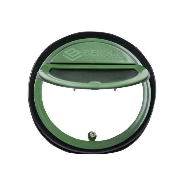 Szczelna klapa zwrotna z magnesem do okapu kuchennego Berger Ventilatoren fi 125 zielona