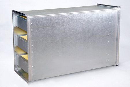 Tłumik akustyczny prostokątny 800x300mm, L=1000m