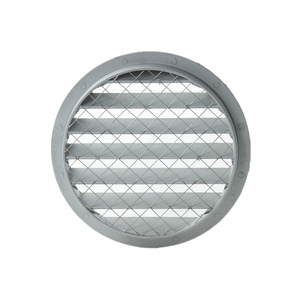 Czerpnia wyrzutnia kratka ścienna z siatką Ø125mm, aluminiowa