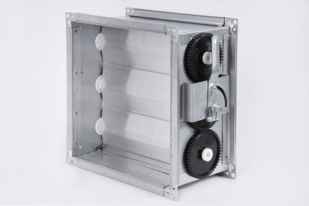 Przepustnica wielopłaszczyznowa z mechanizmem ręcznym 1200x810mm