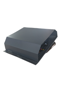 Czerpnia, wyrzutnia powietrza trapezowa  fi 160 antracyt z okapnikiem