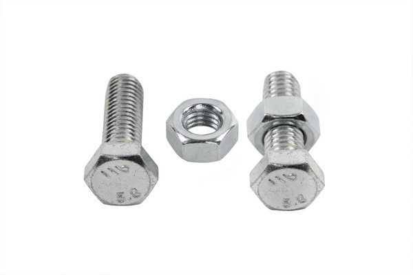 Śruba ocynkowana z łbem sześciokątnym z gwintem na całość m10 x 30mm