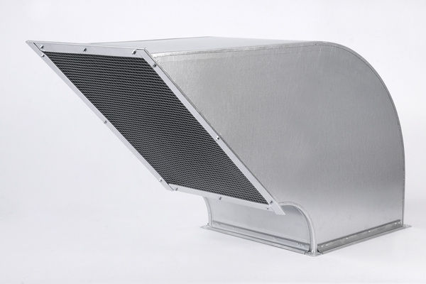 Wyrzutnia dachowa prostokątna kolanowa 630x1000mm