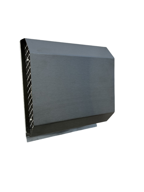 Czerpnia, wyrzutnia powietrza trapezowa fi 250 nierdzewna z okapnikiem