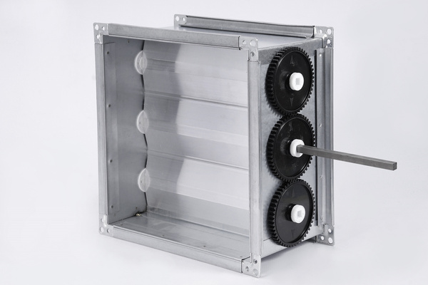 Przepustnica wielopłaszczyznowa pod siłownik 400x510mm