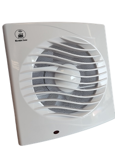 Wentylator łazienkowy Berger Ventilatoren, cichy fi 100 z czujnikiem ruchu.