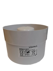 Wentylator kanałowy osiowy fi 125 Ventika Intro. Wydajność 185m3/h