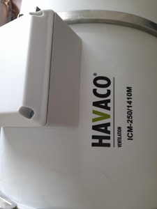 Cichy wentylator kanałowy icm-250/1410m