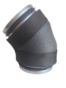Reduct - Kolano izolowane Ø125mm kąt 45st
