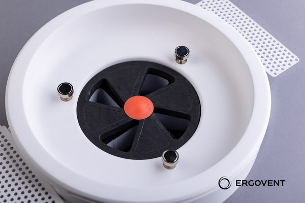 Bezramkowy Anemostat gipsowy nawiewno-wywiewny FI 125