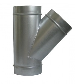 Trójnik skośny kąt 45˚ Ø355/355mm