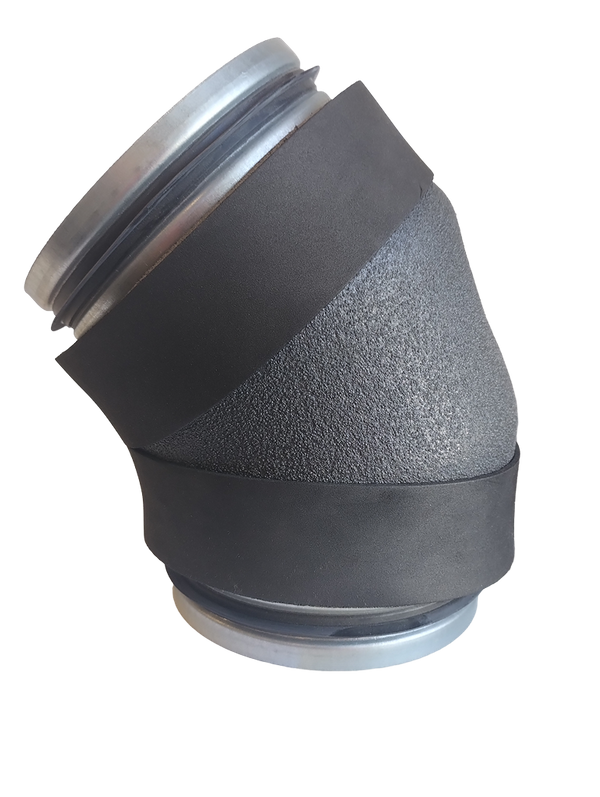 Reduct - Kolano izolowane Ø125mm kąt 45st