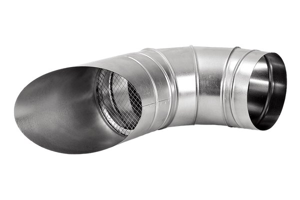 Wyrzutnia dachowa okrągła kolanowa Ø250mm