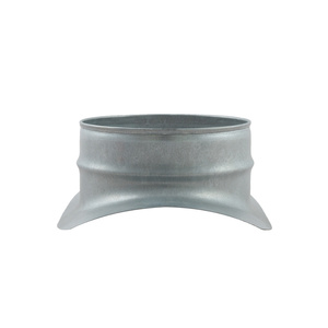 Sztucer, króciec siodłowy tłoczony Ø125/125mm